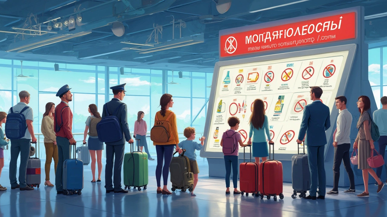 Перечень запрещённых предметов – что точно не пройдёт
