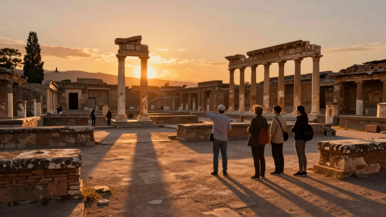 Экскурсия по закрытым зонам древних археологических раскопок